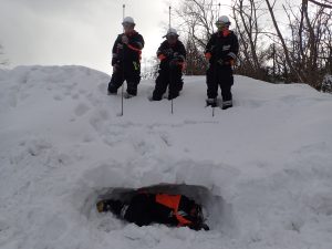 冬期雪山訓練1
